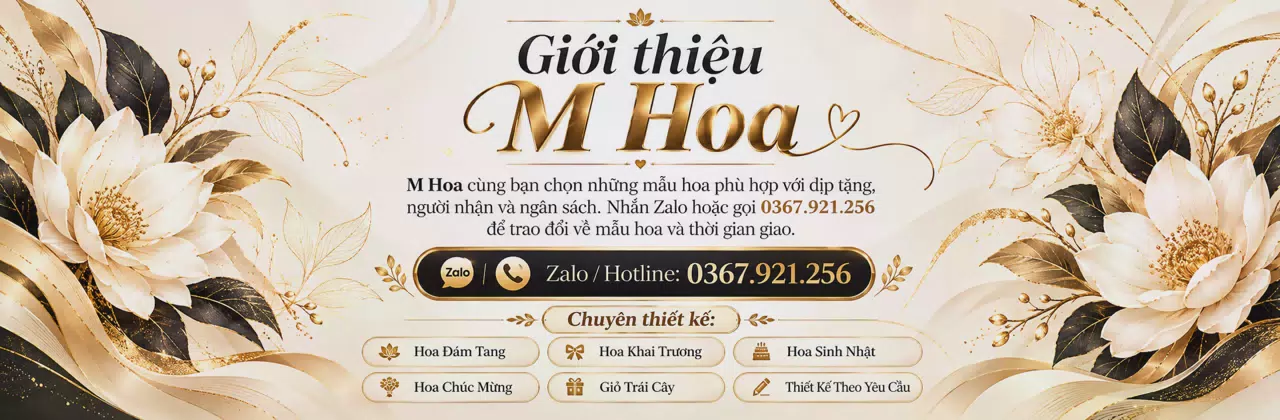 Ảnh bìa Shop hoa tươi Vĩnh Phúc - Hoa gửi trao, tình ở lại